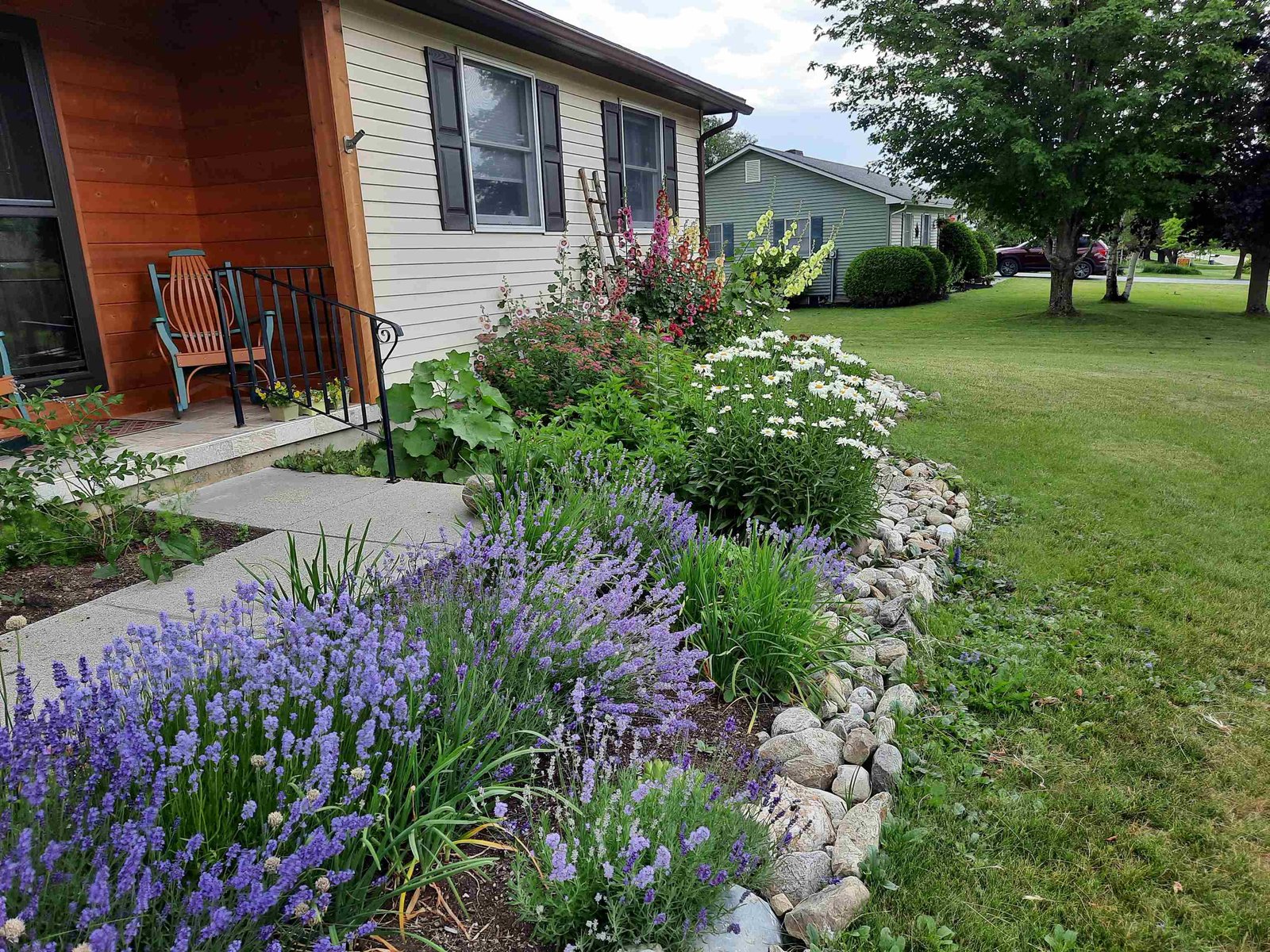 Lovely landscaping