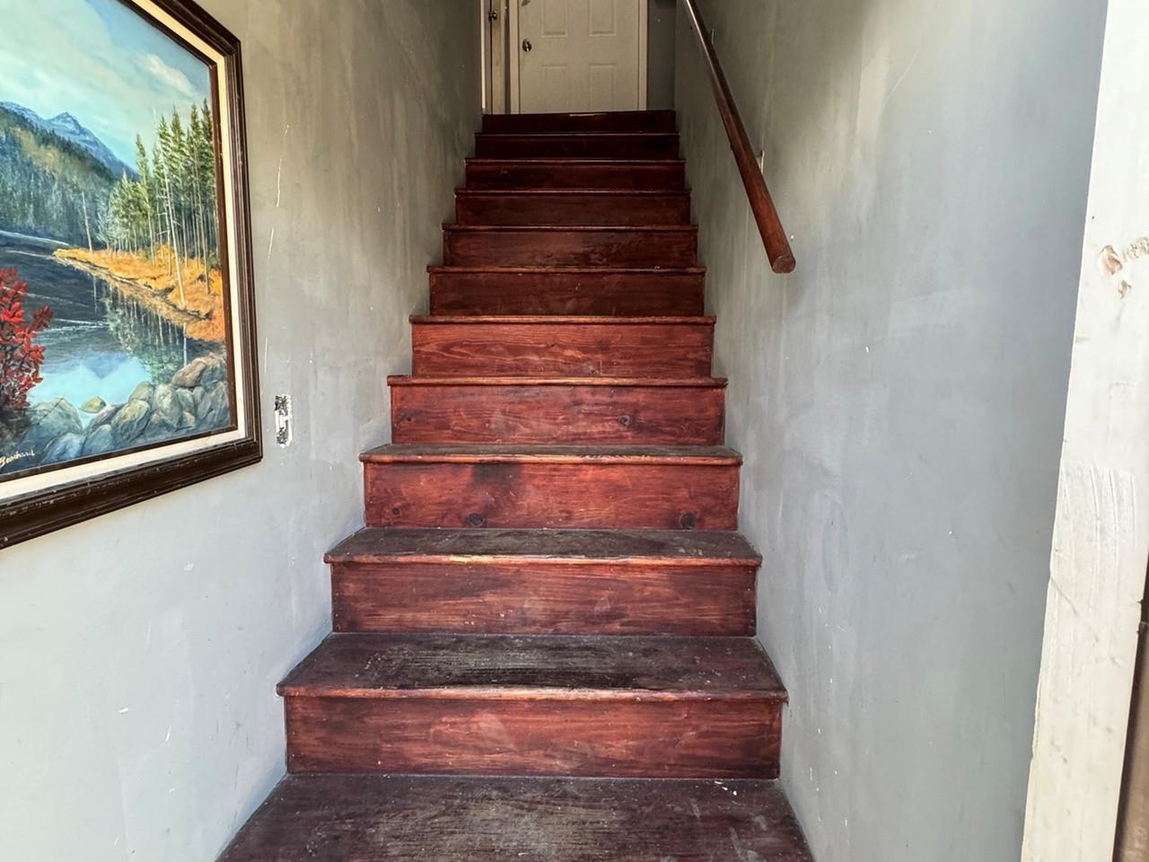 New Stairs to Apartment