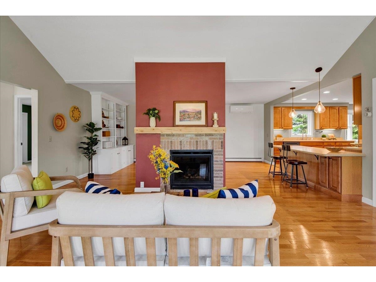 Cozy Gas Fireplace