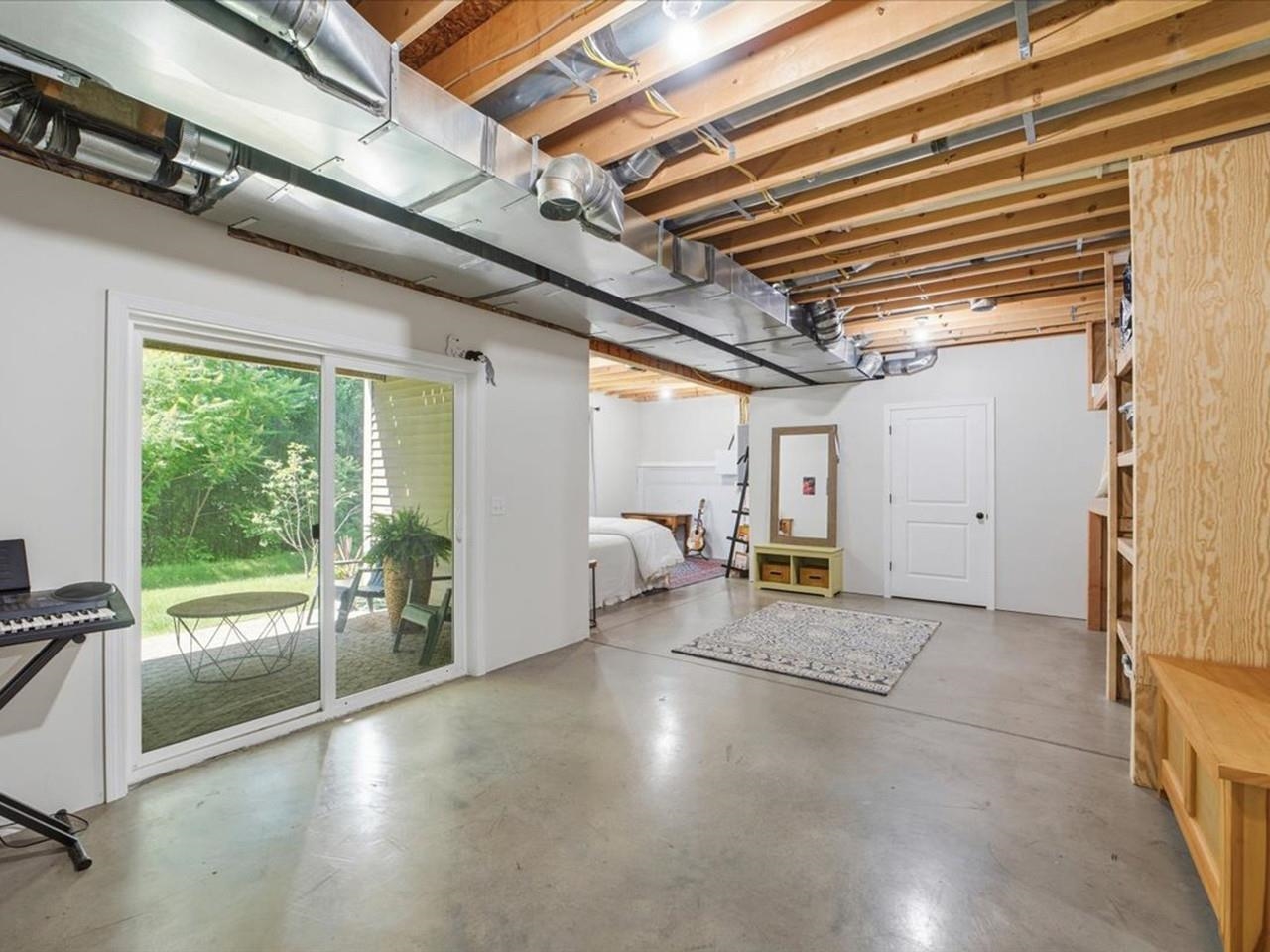 Spacious full basement