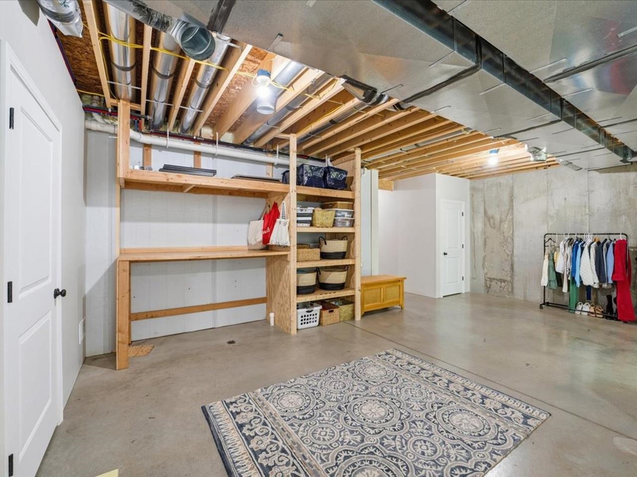 Built-in storage space