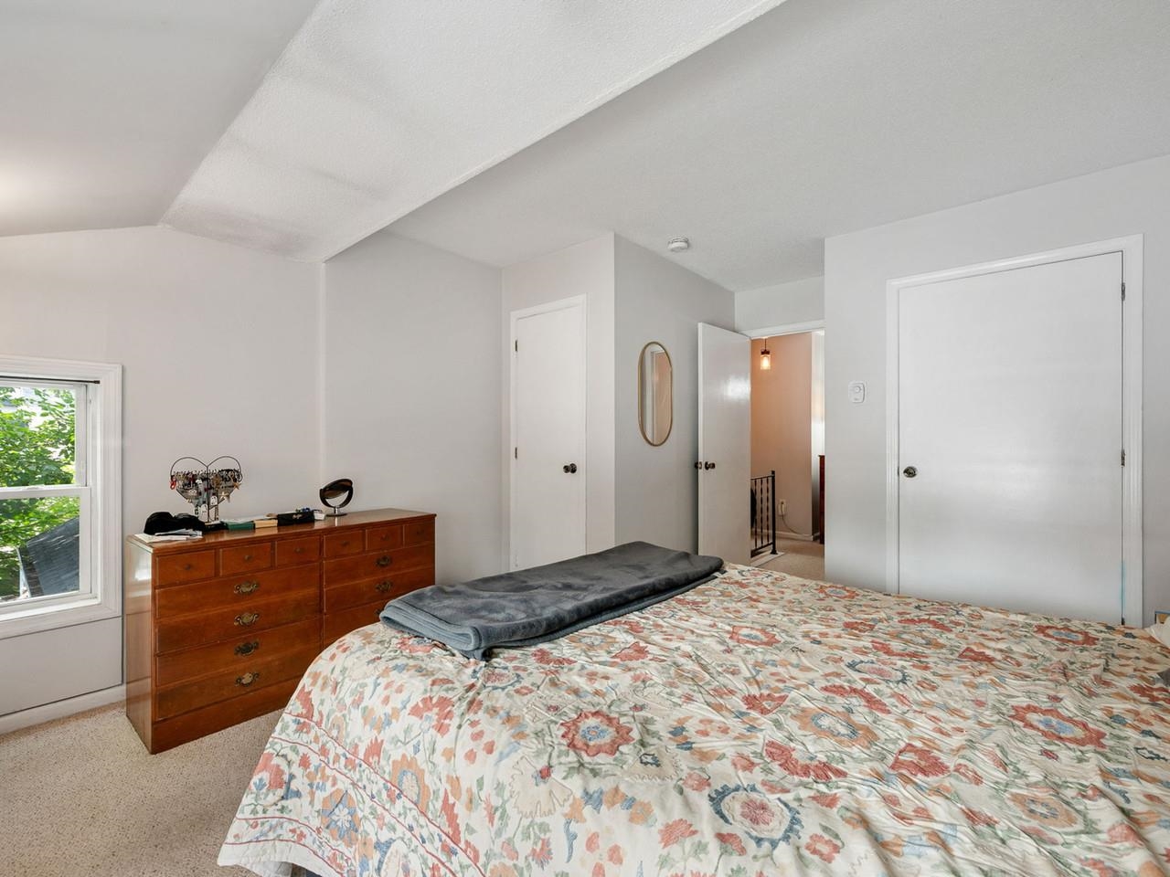 Two Closets in Bedroom