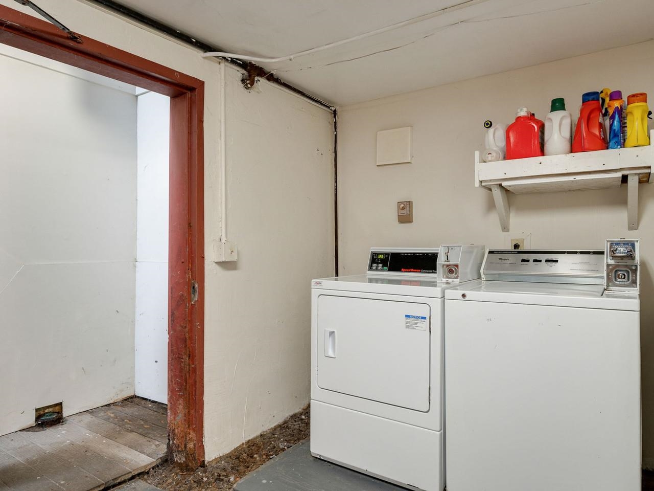 Laundry in Basement Level