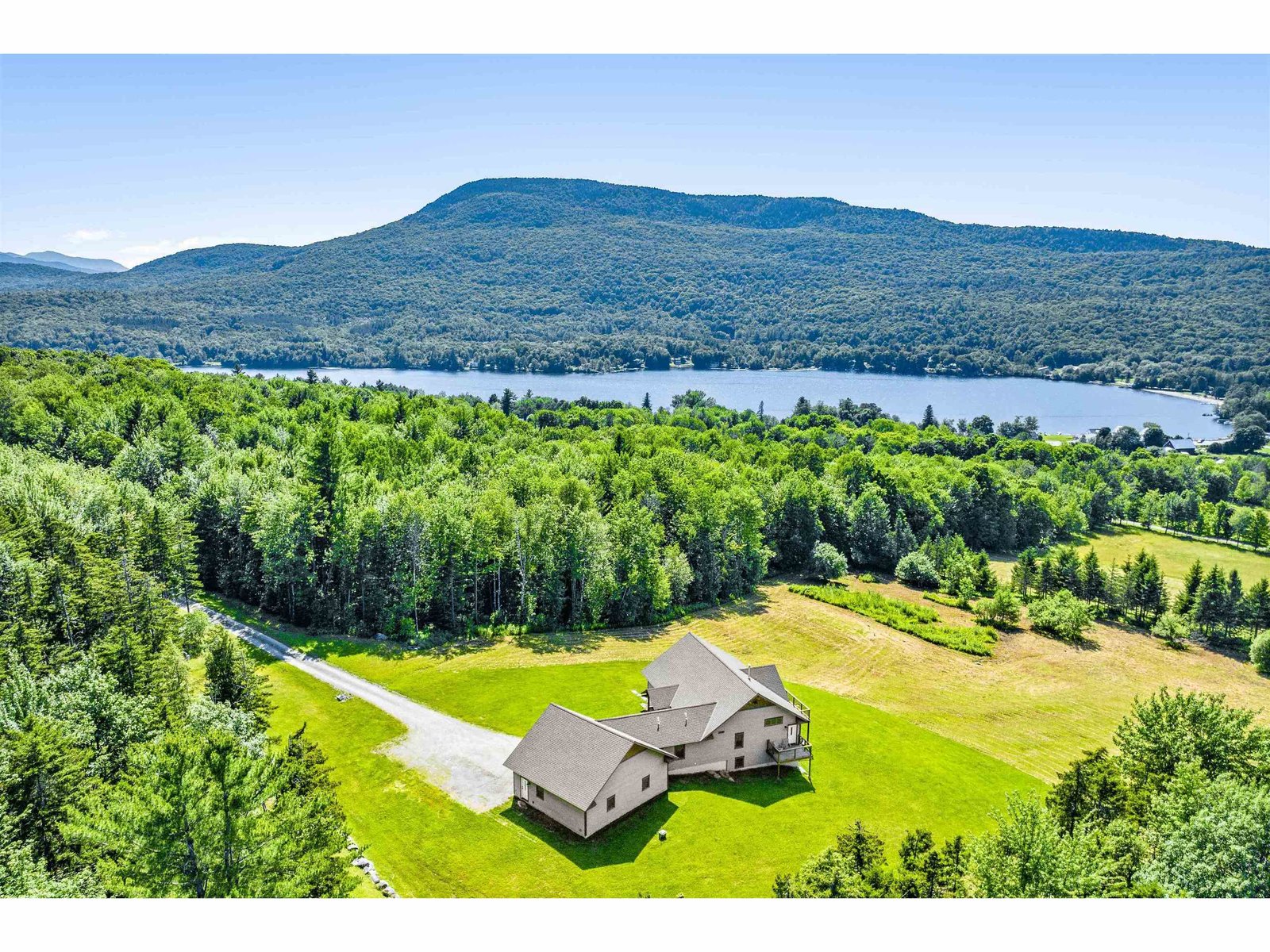 Elmore Mtn and Lake Elmore Views
