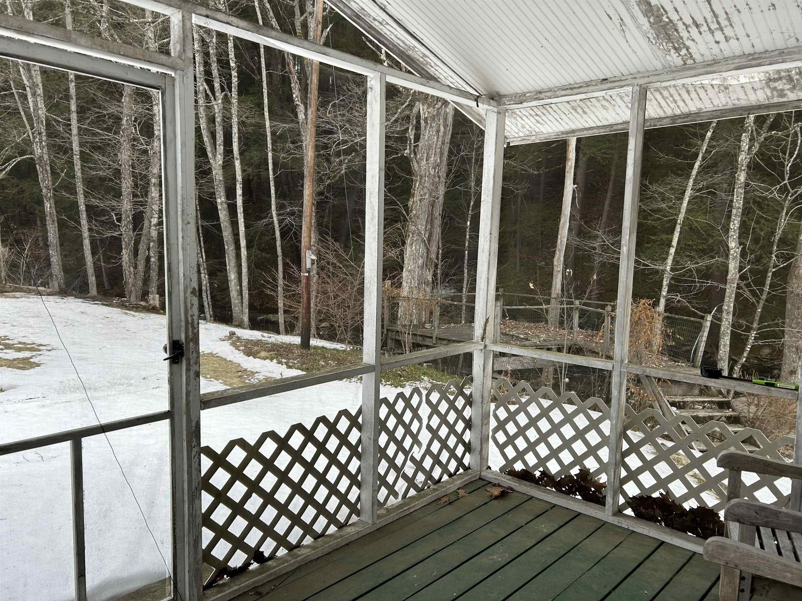 Porch off livingroom