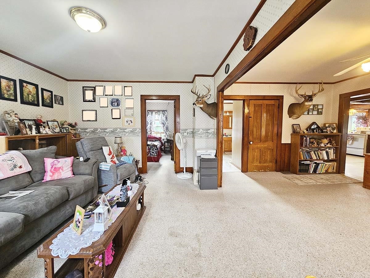 Living Room and Family Room