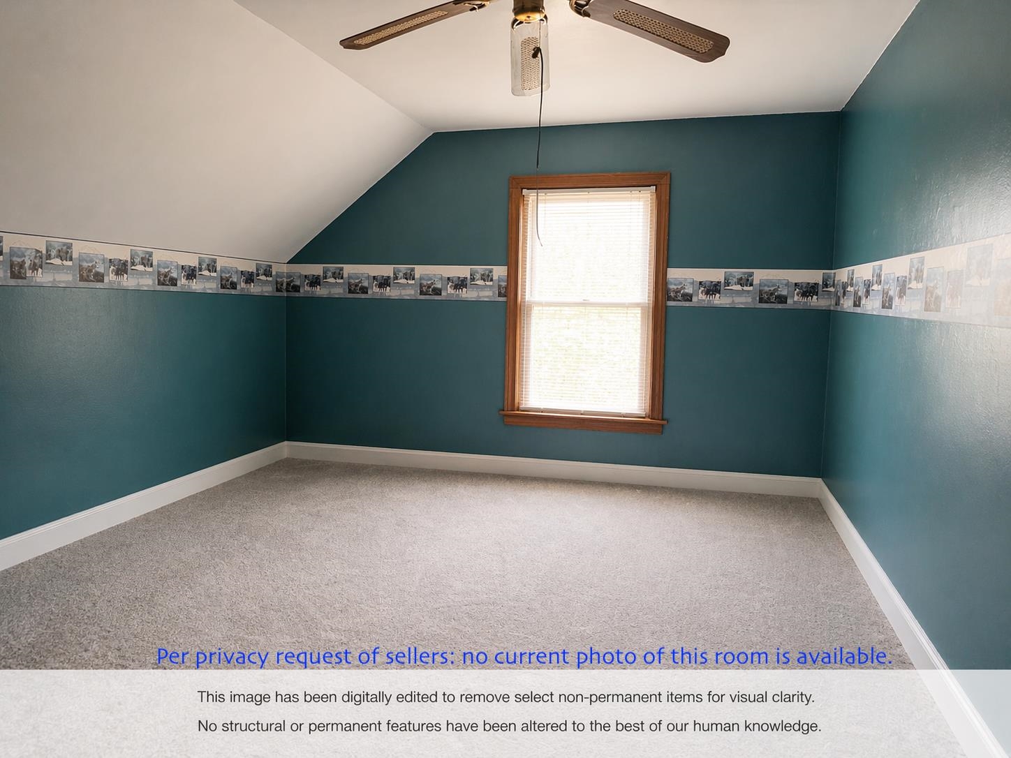 2nd Floor, 2nd Bedroom (furniture digitally removed)