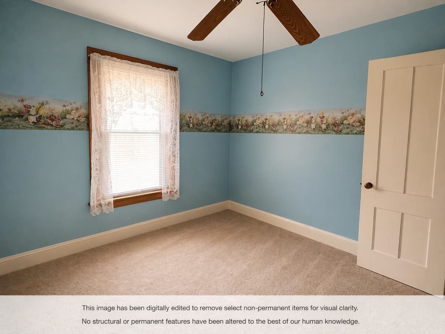 2nd Floor, 3rd Bedroom (furniture digitally removed)