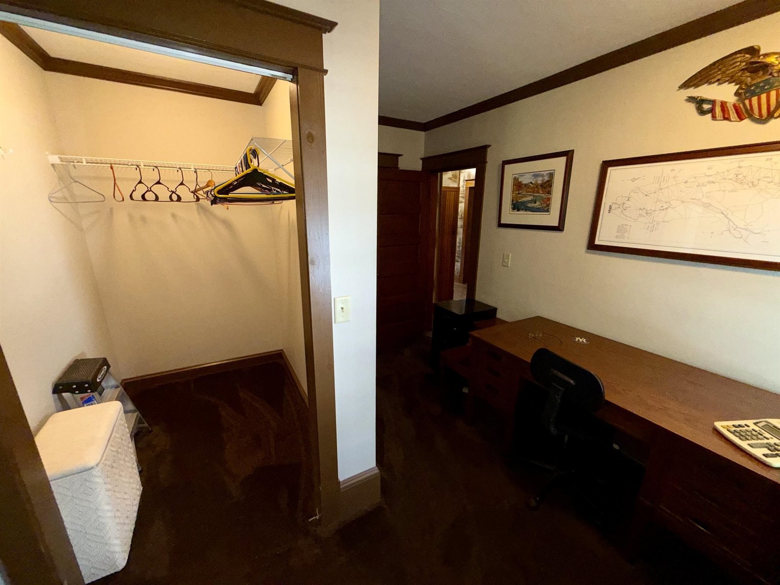 Unit 2 | Office/Flex Room & Closet Leading to Primary