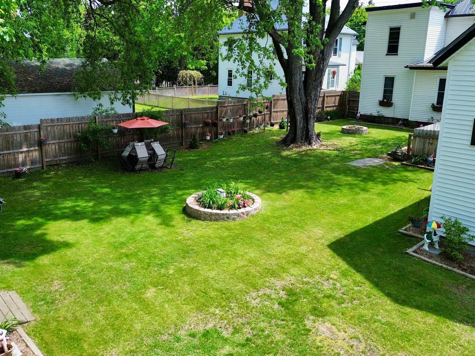 Fully Fenced Backyard