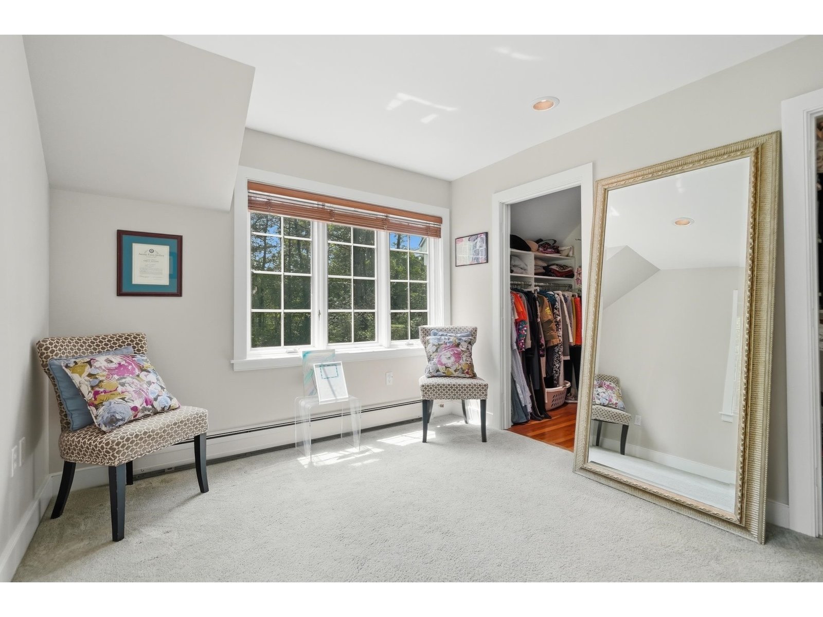 Primary Bedroom Dressing Area w/ 2 Walk in Closets