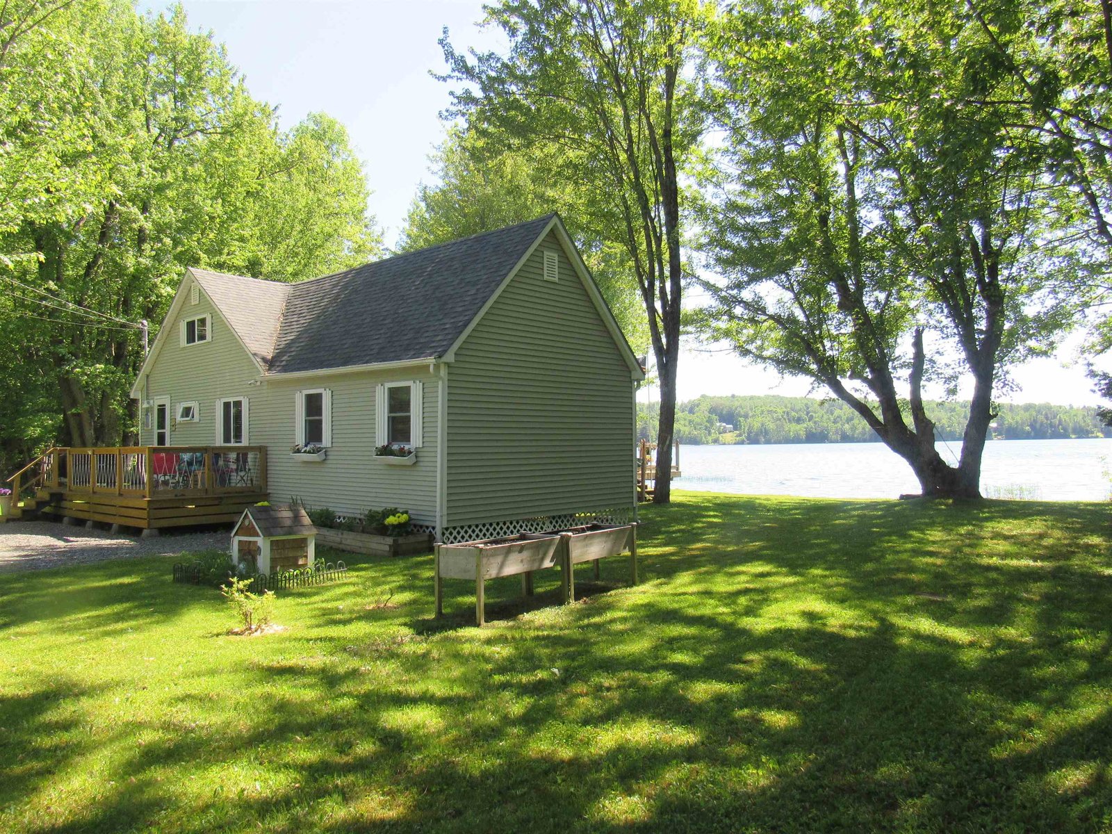 Yard on the Right Side of the House