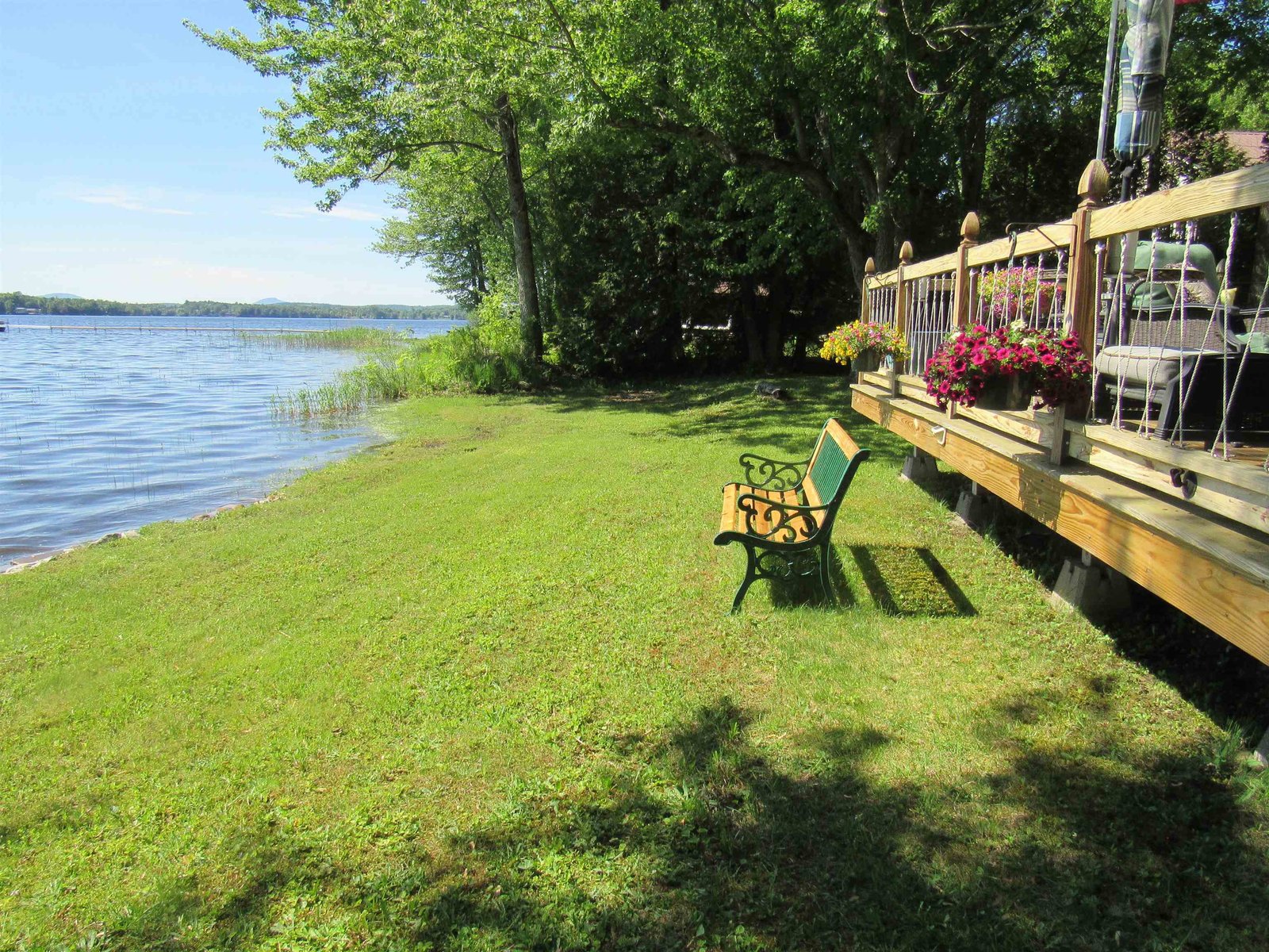 A Sunny Front Row Seat to the Lake