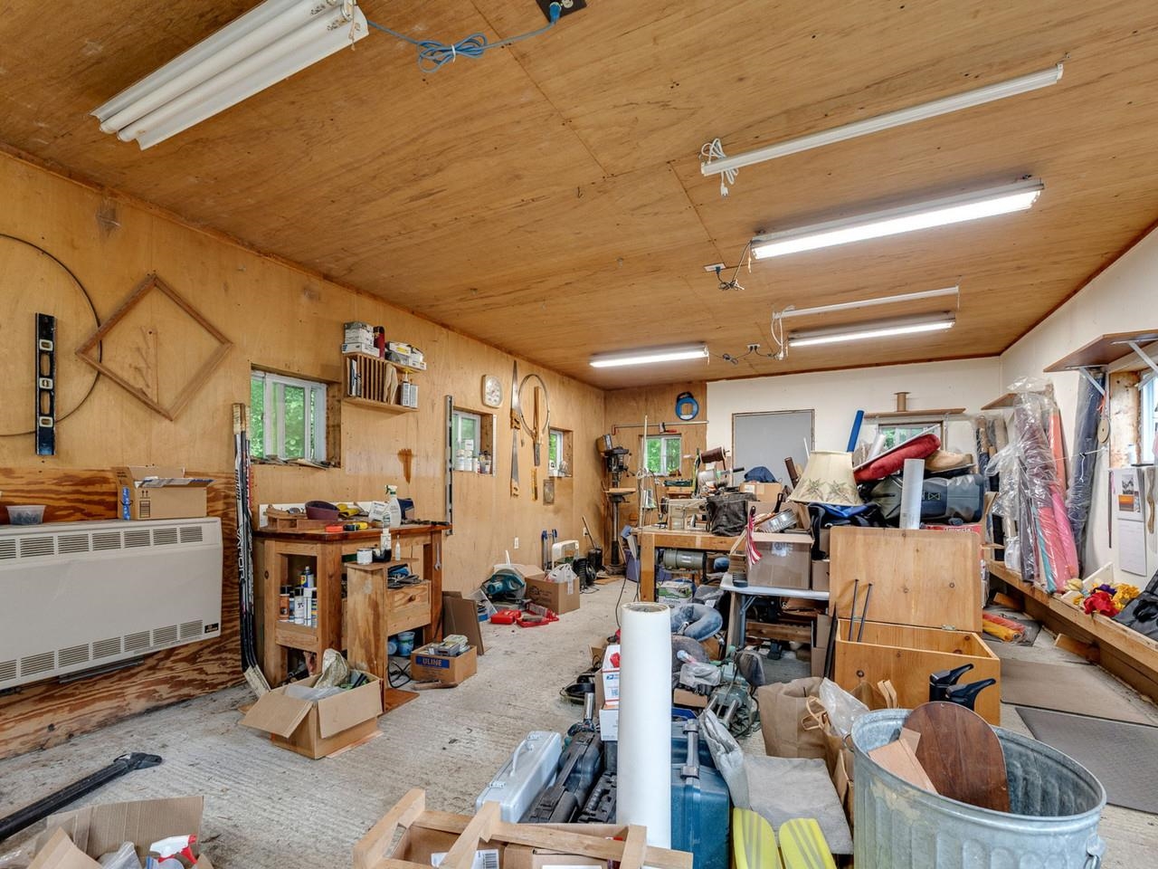 Heated shop