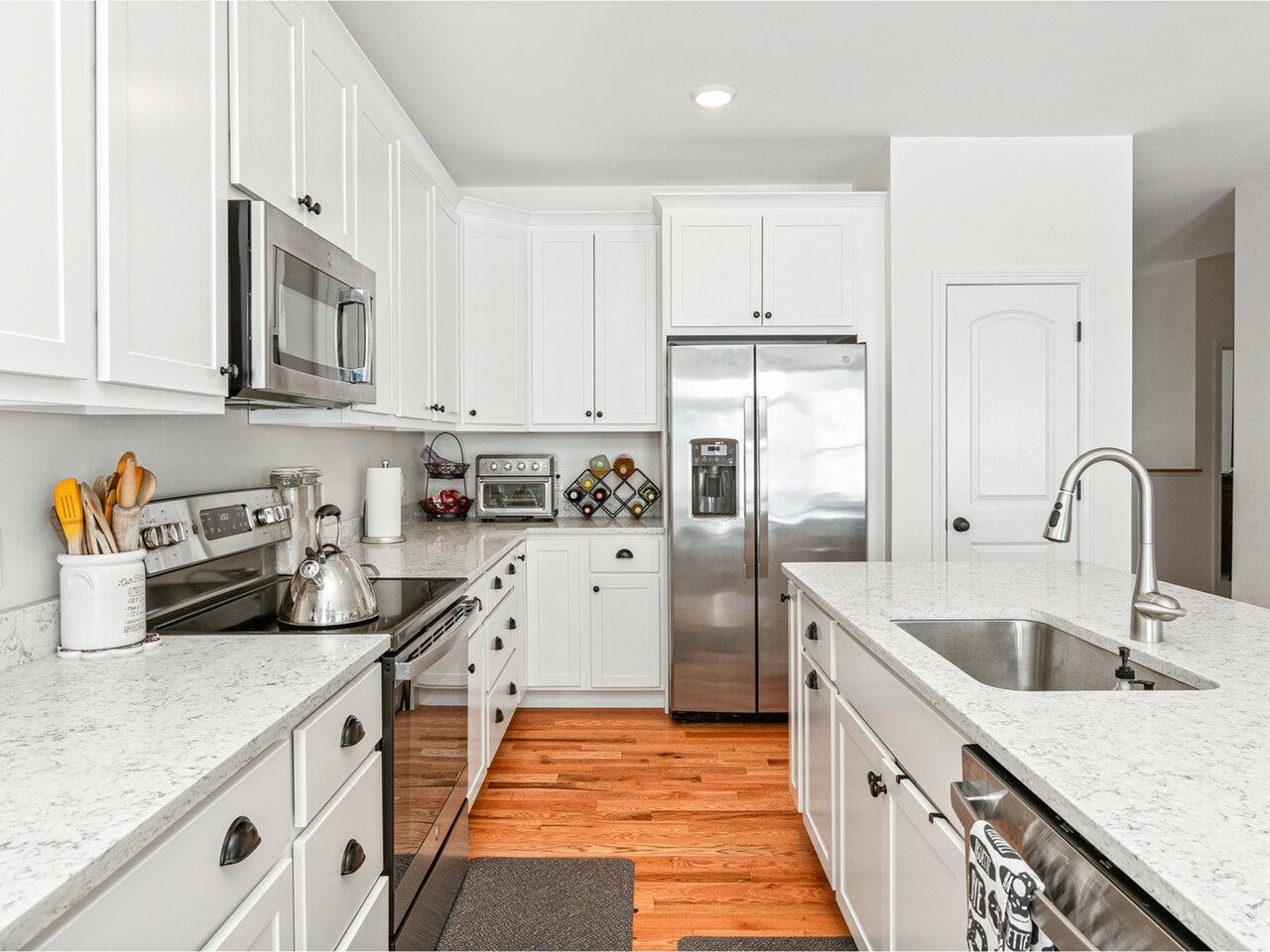 Beautiful quartz counters
