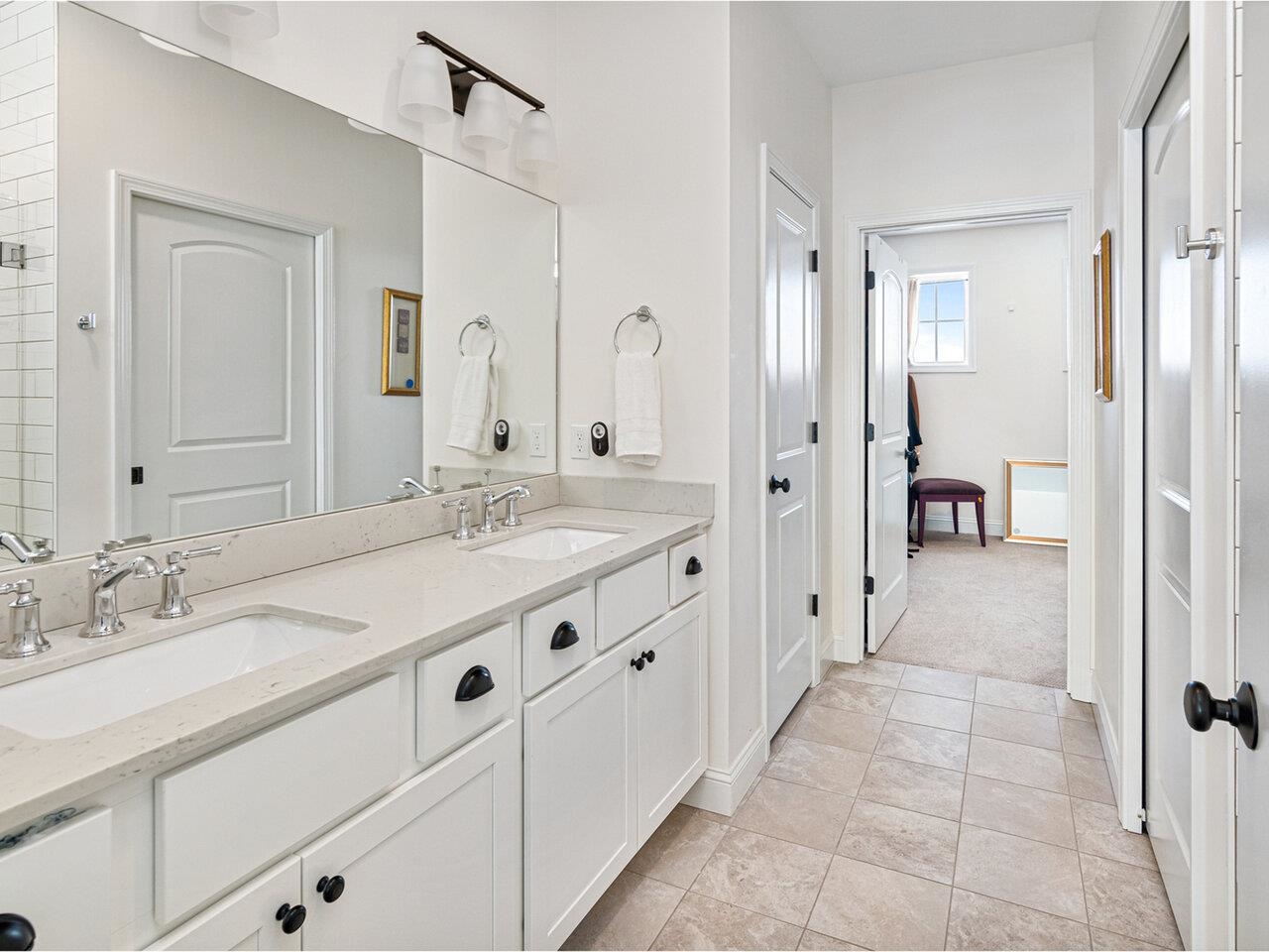 Spa-like primary bathroom