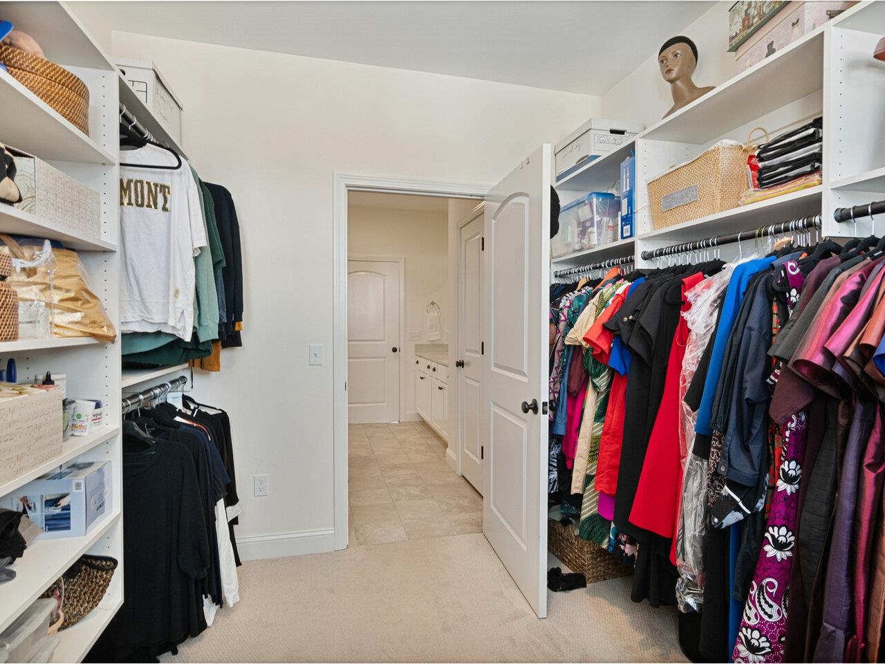 Fantastic large walk-in closet
