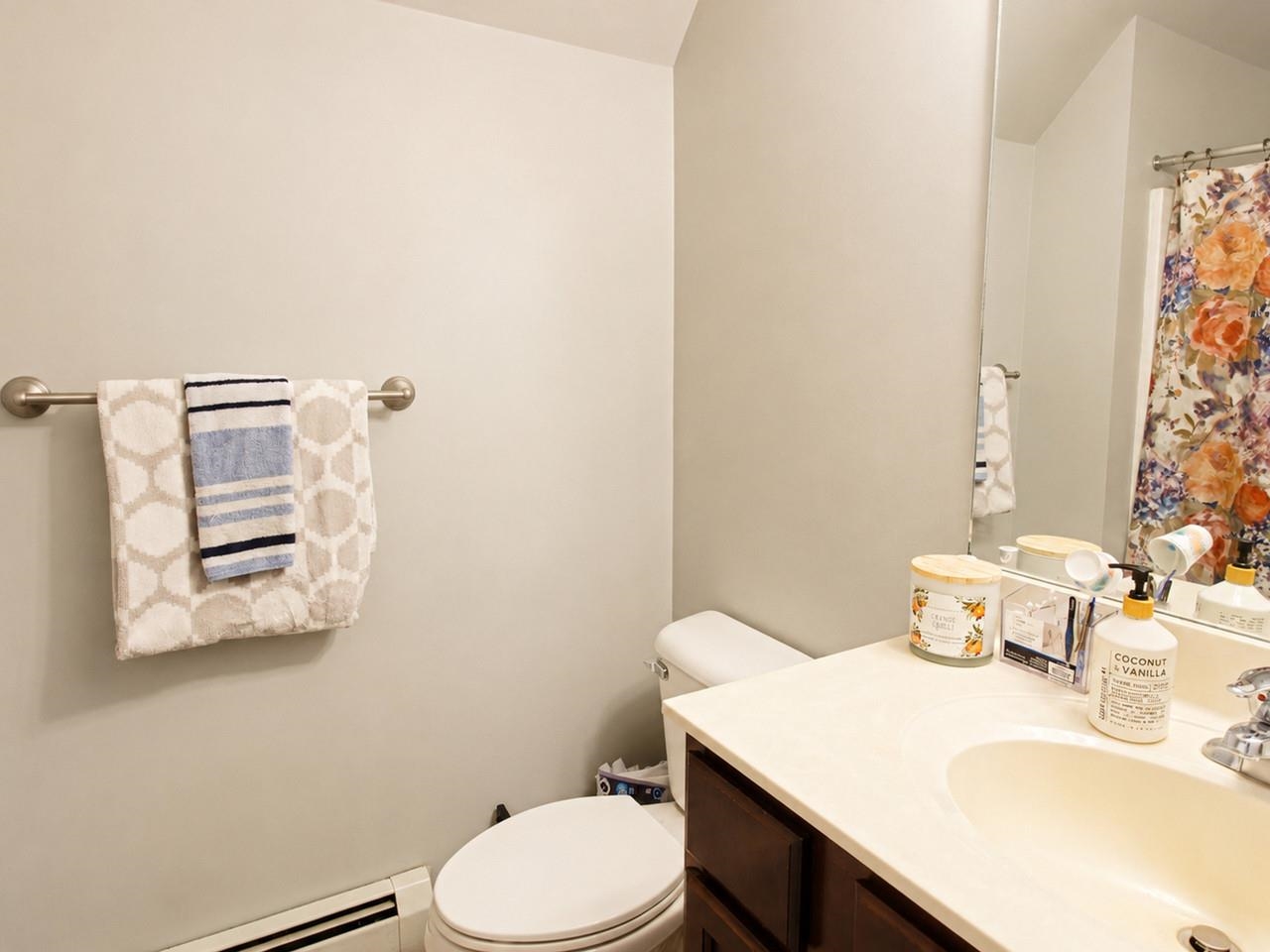 And Private 3/4 Bath