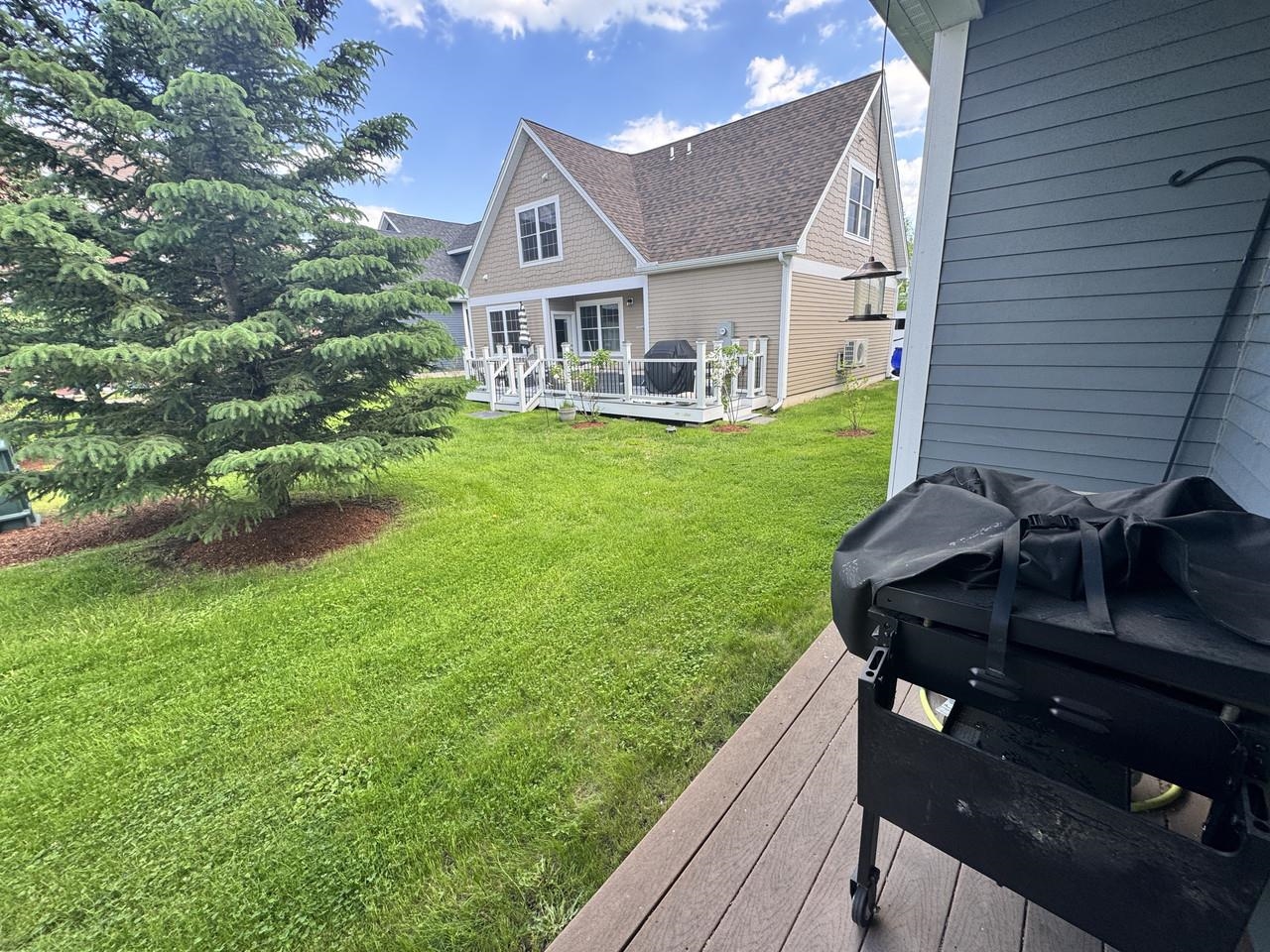 Deck Overlooking Shared Yard