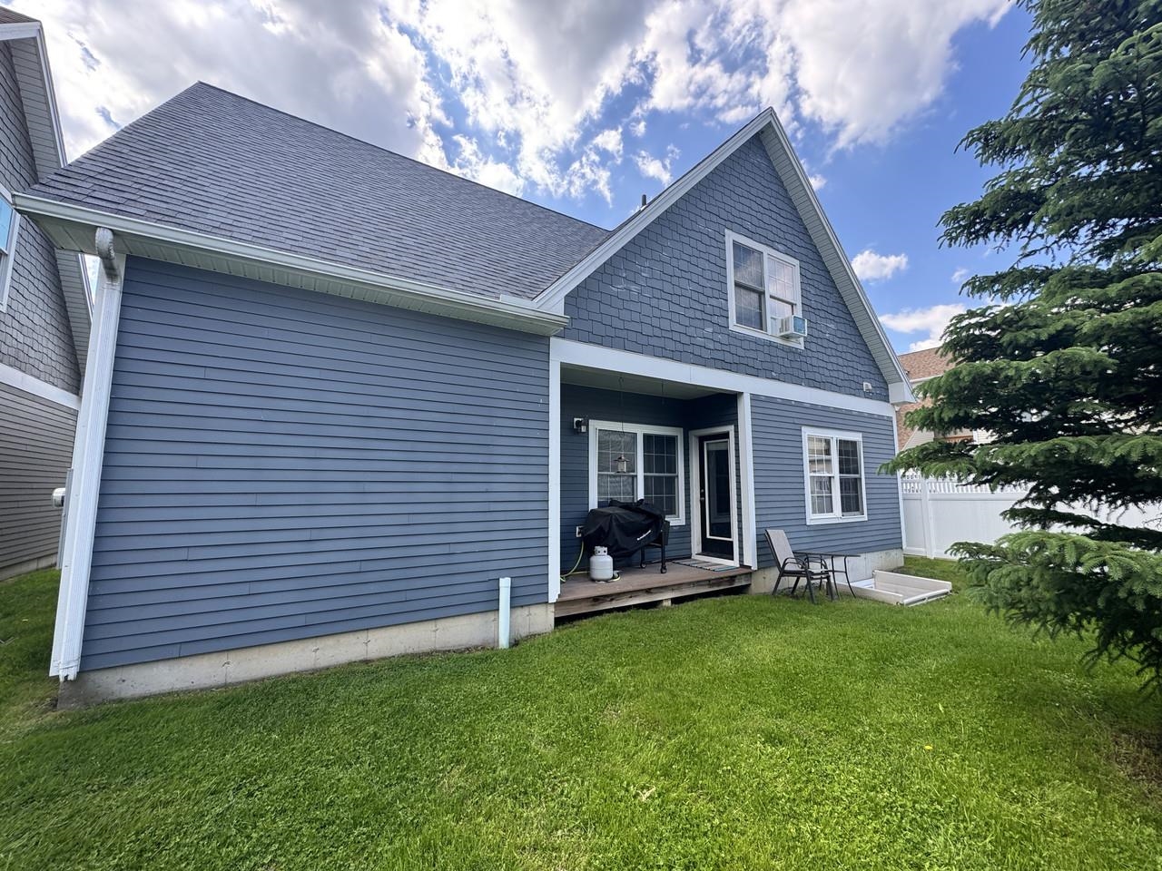 Back View of Home
