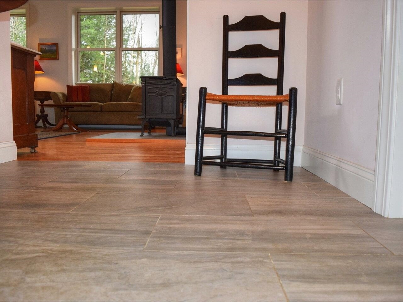 Tiled Foyer