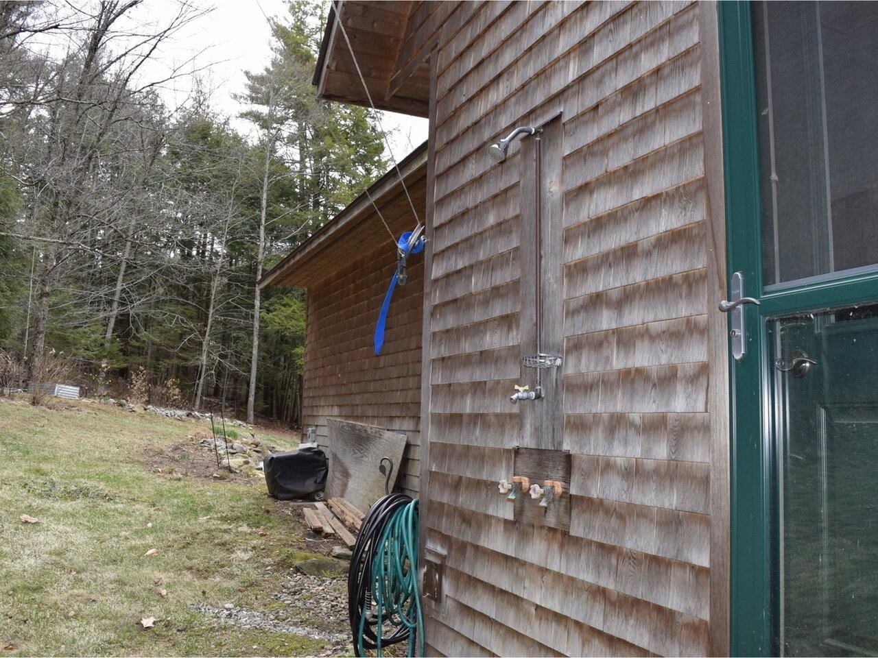 Outdoor Shower!