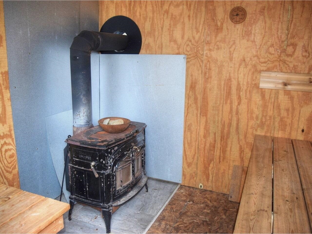 Outdoor Wood-Fired Sauna