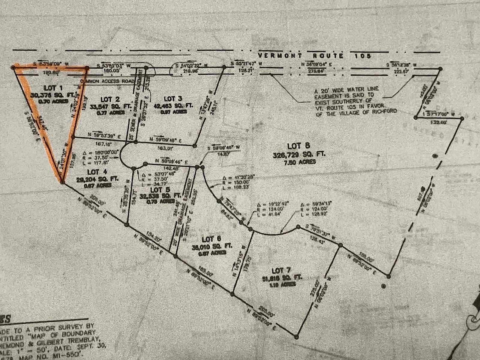 311, Lot 1 Main Street