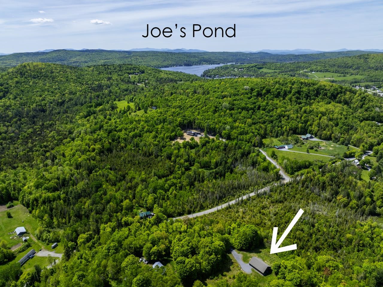 Joe's Pond In West Danville Close Too