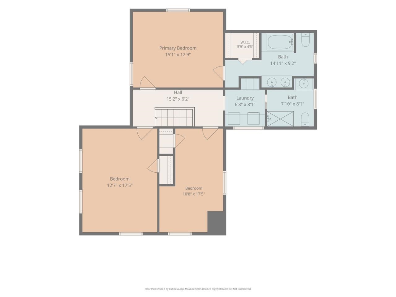 Second floor plan