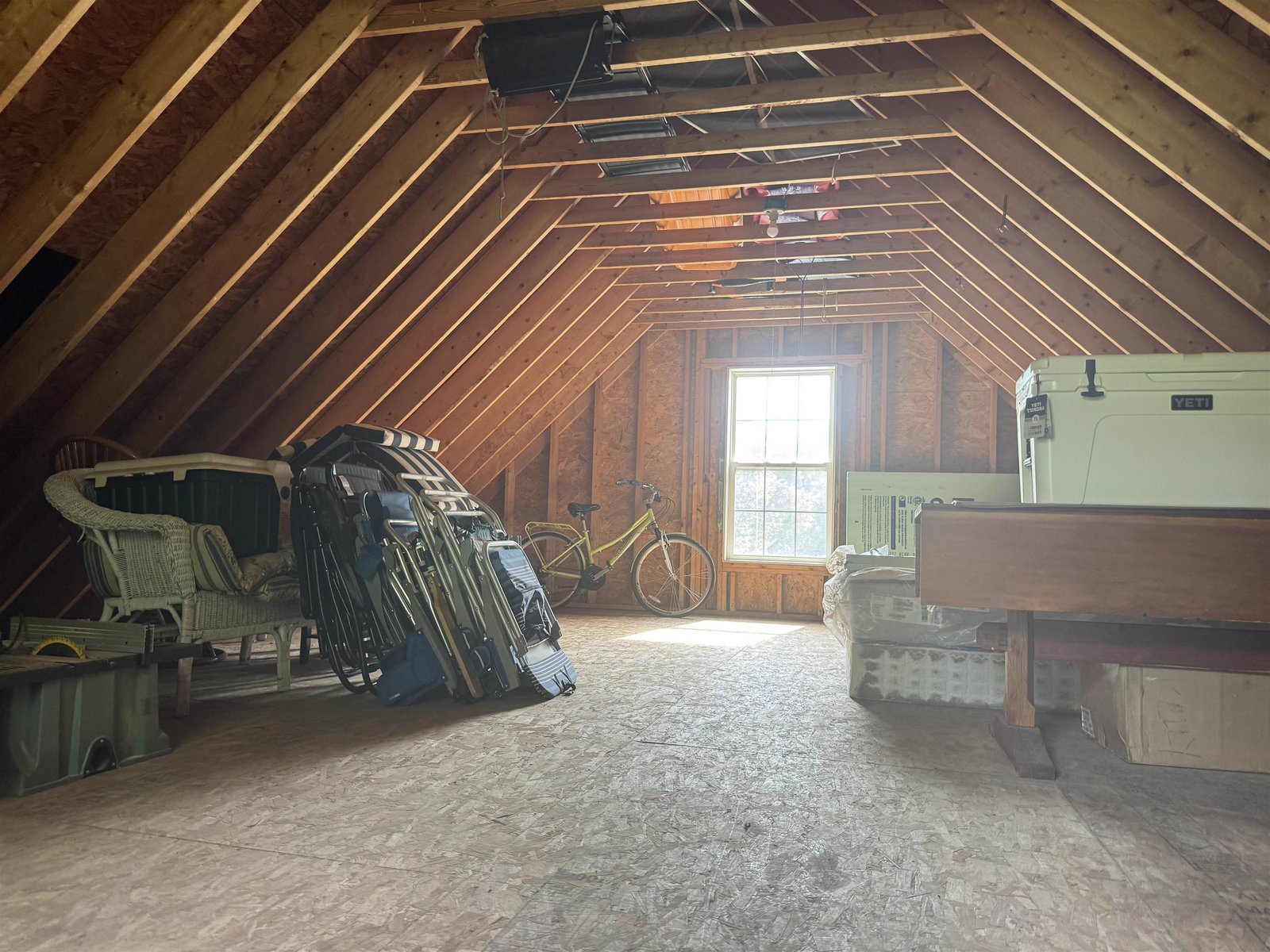 Huge Storage Above The Garage