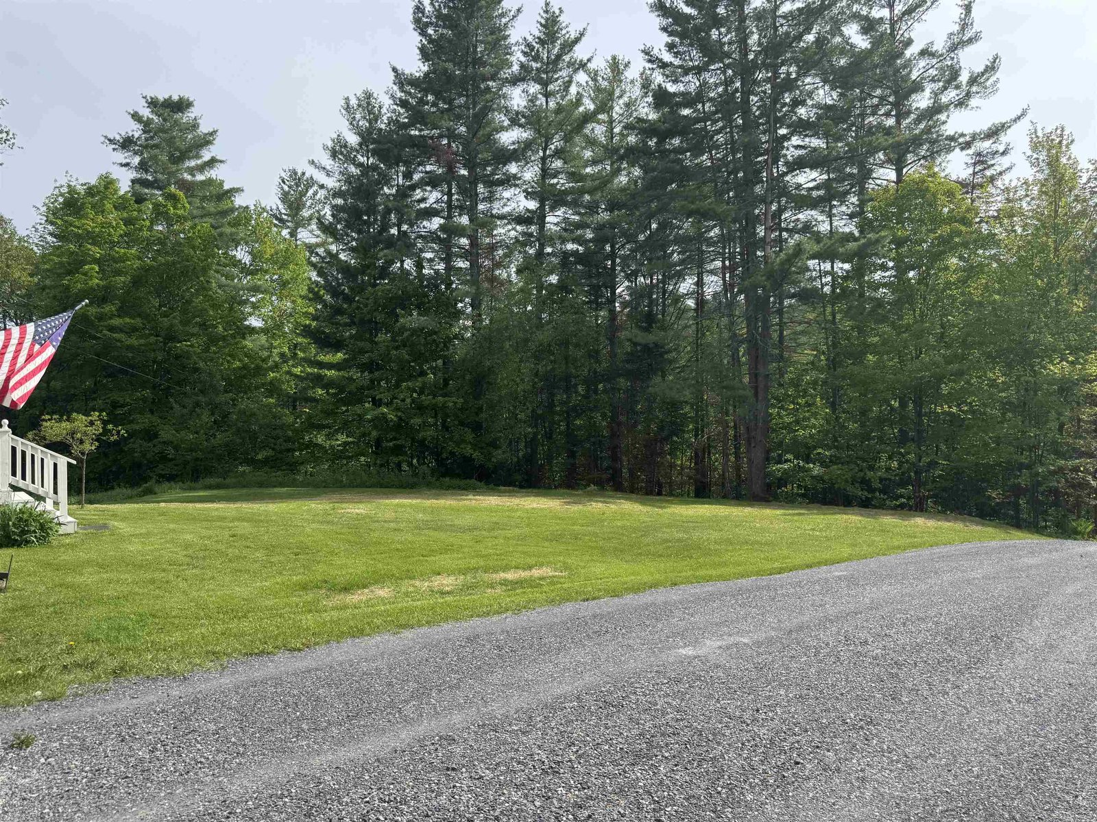 Freshly Stoned driveway