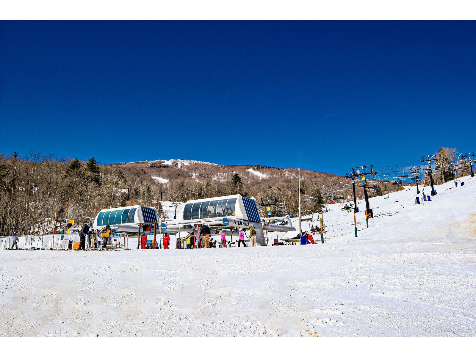 Easy access to the whole mountain