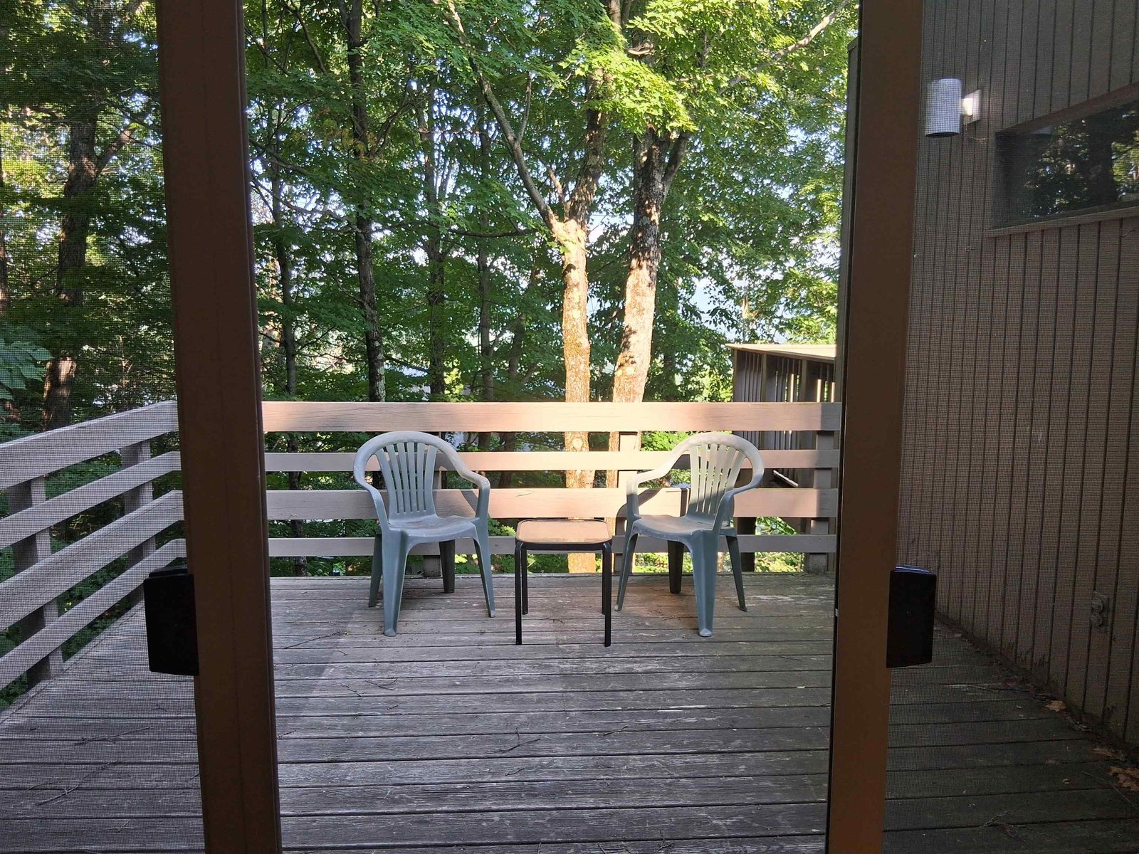 Deck off of Living Room