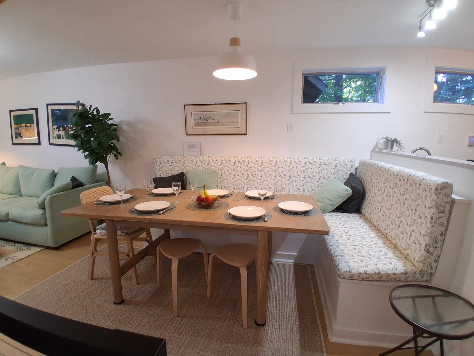 Benches with storage underneath