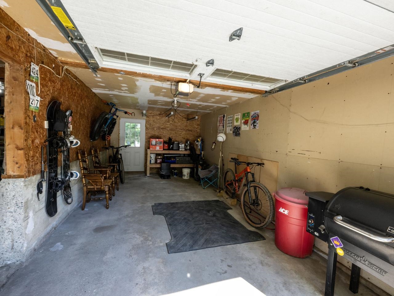 Door to backyard in one