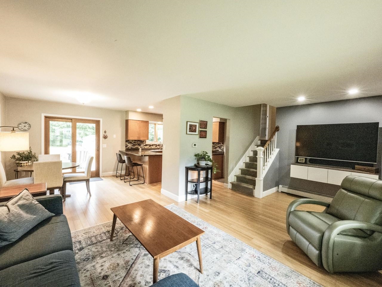 Open living-dining