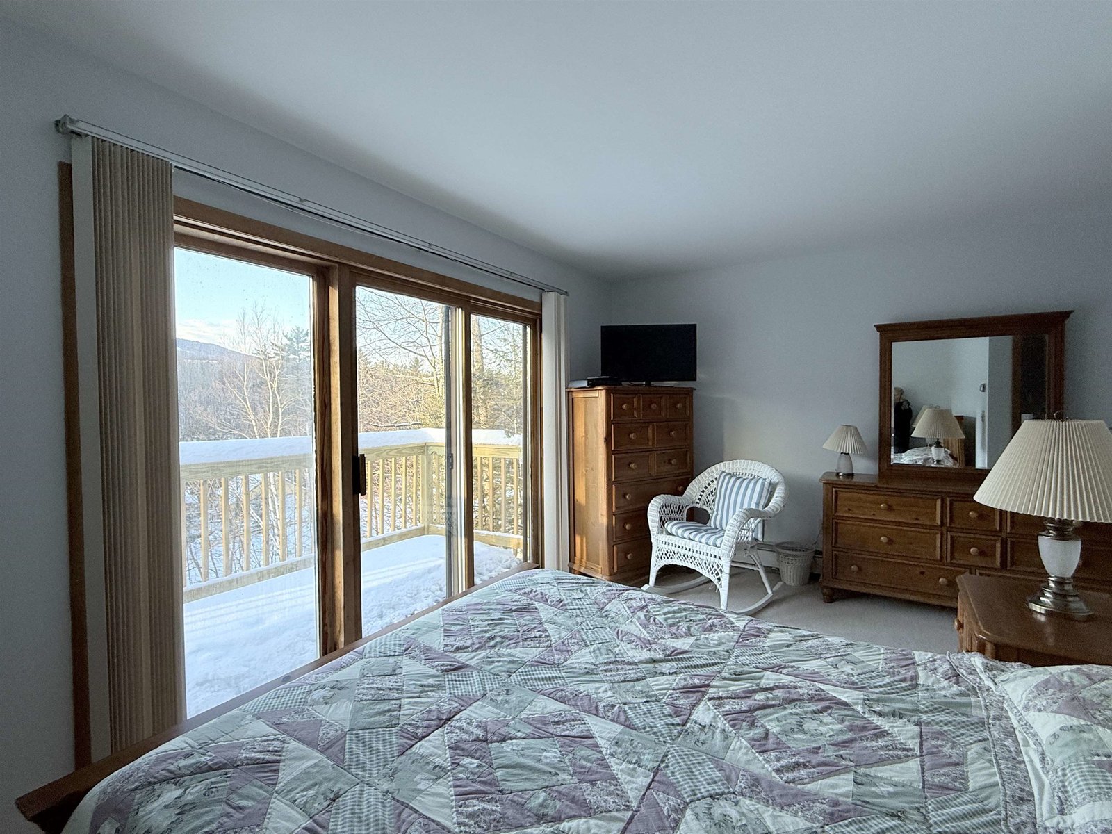 Upstairs to the primary bedroom