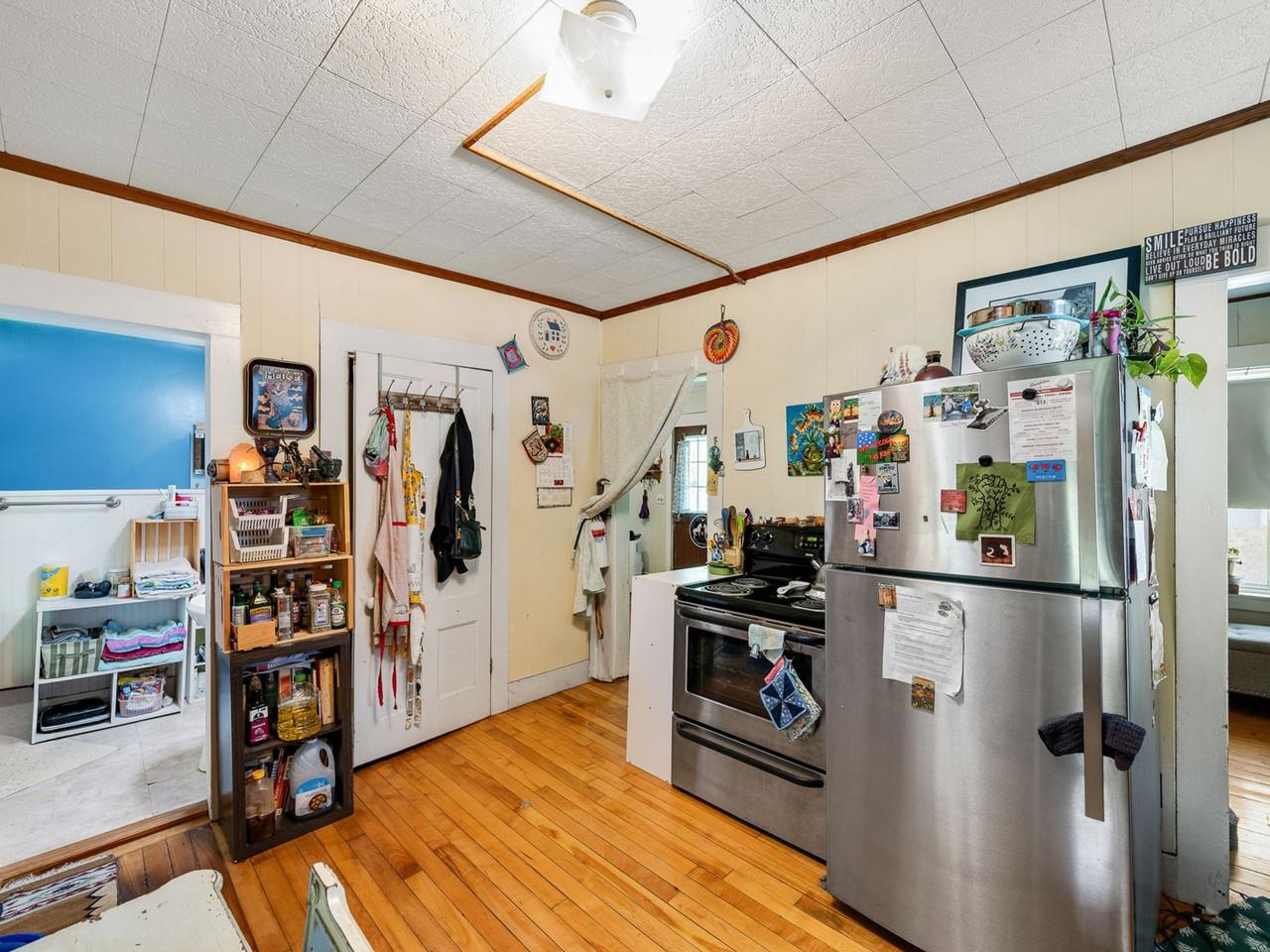 Kitchen with Hardwood Floor
