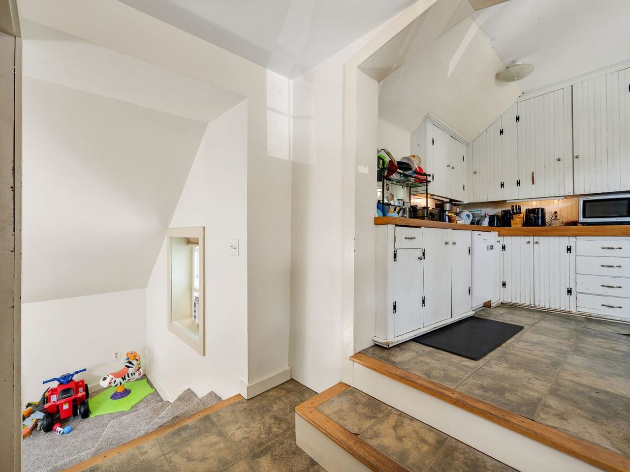 To Living Room and Kitchen