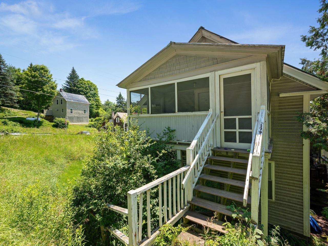 Enclosed Porch from Unit 2