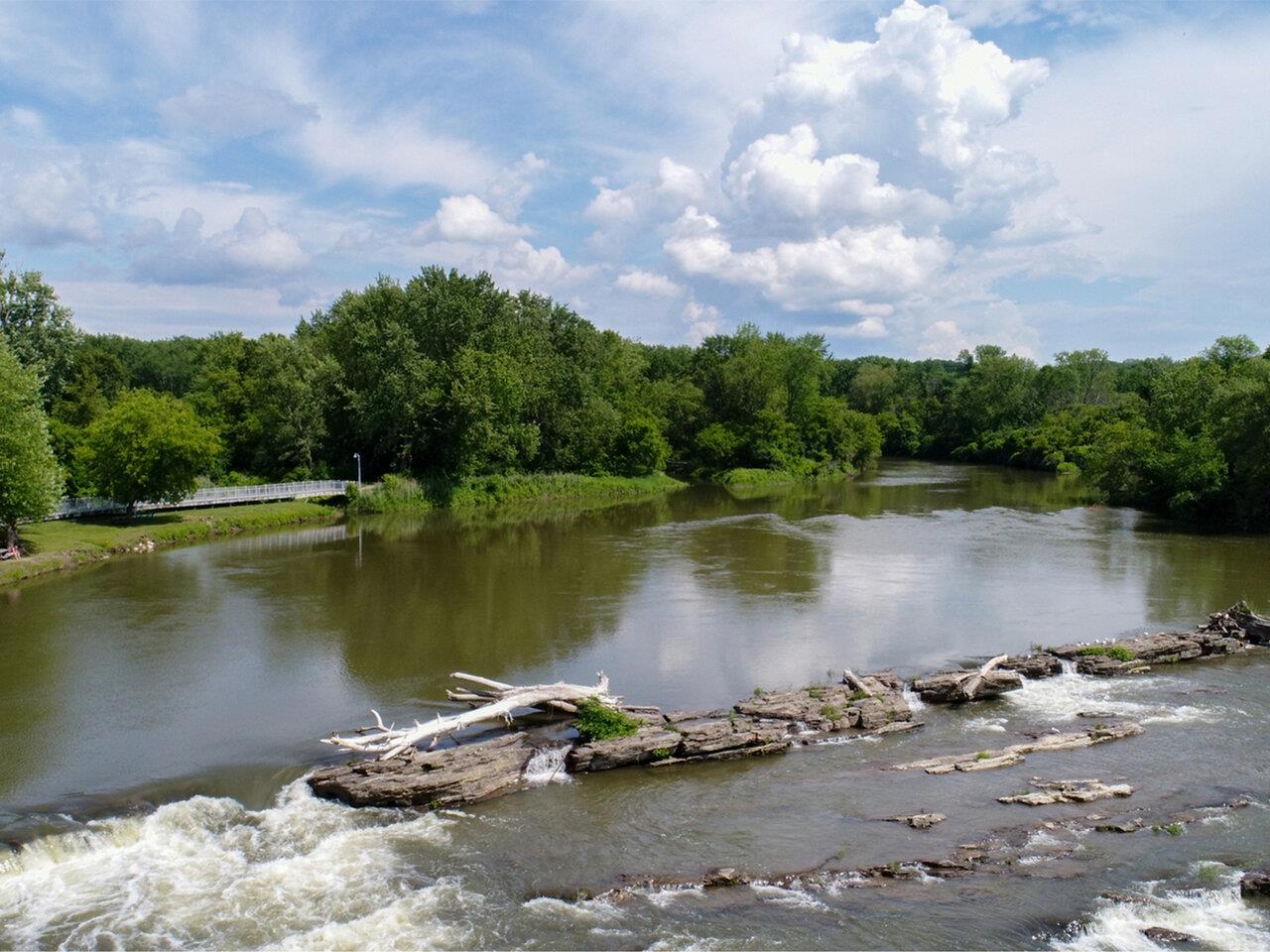 Winooski river walk close by