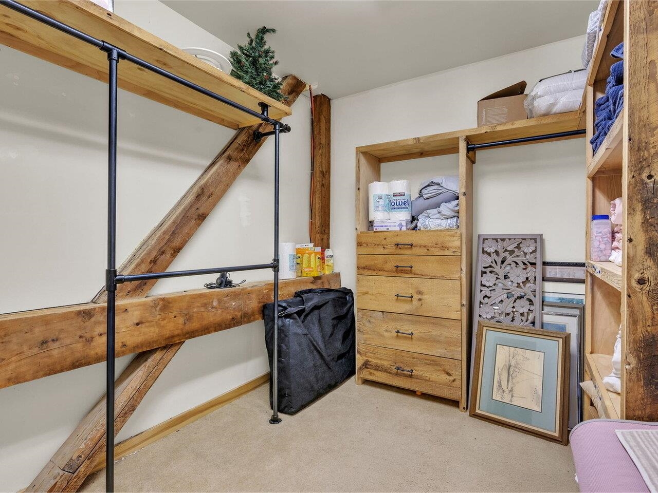 Walk-in closet too!