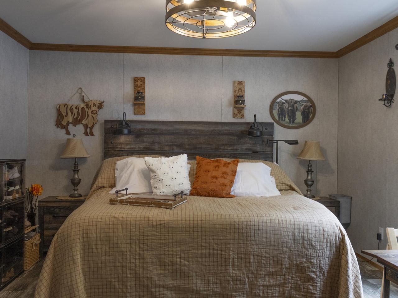 Cozy bedroom