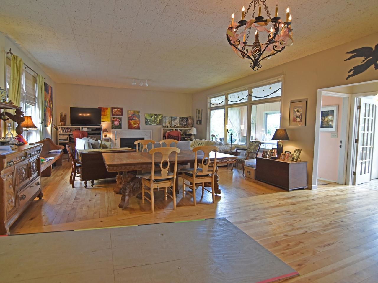 Wide open living space