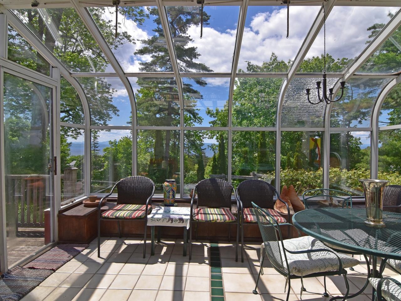 West-facing solarium