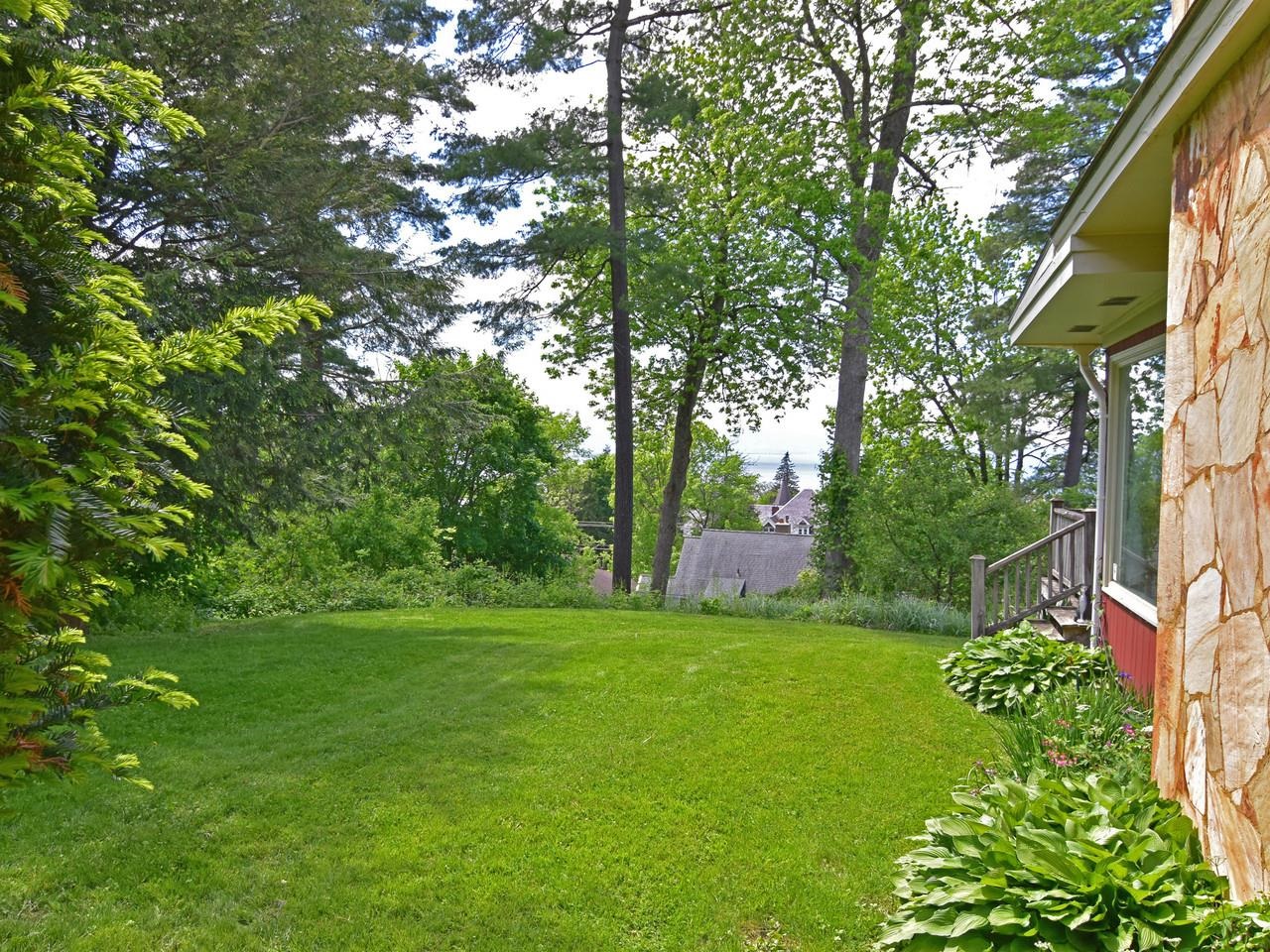 Level side yard