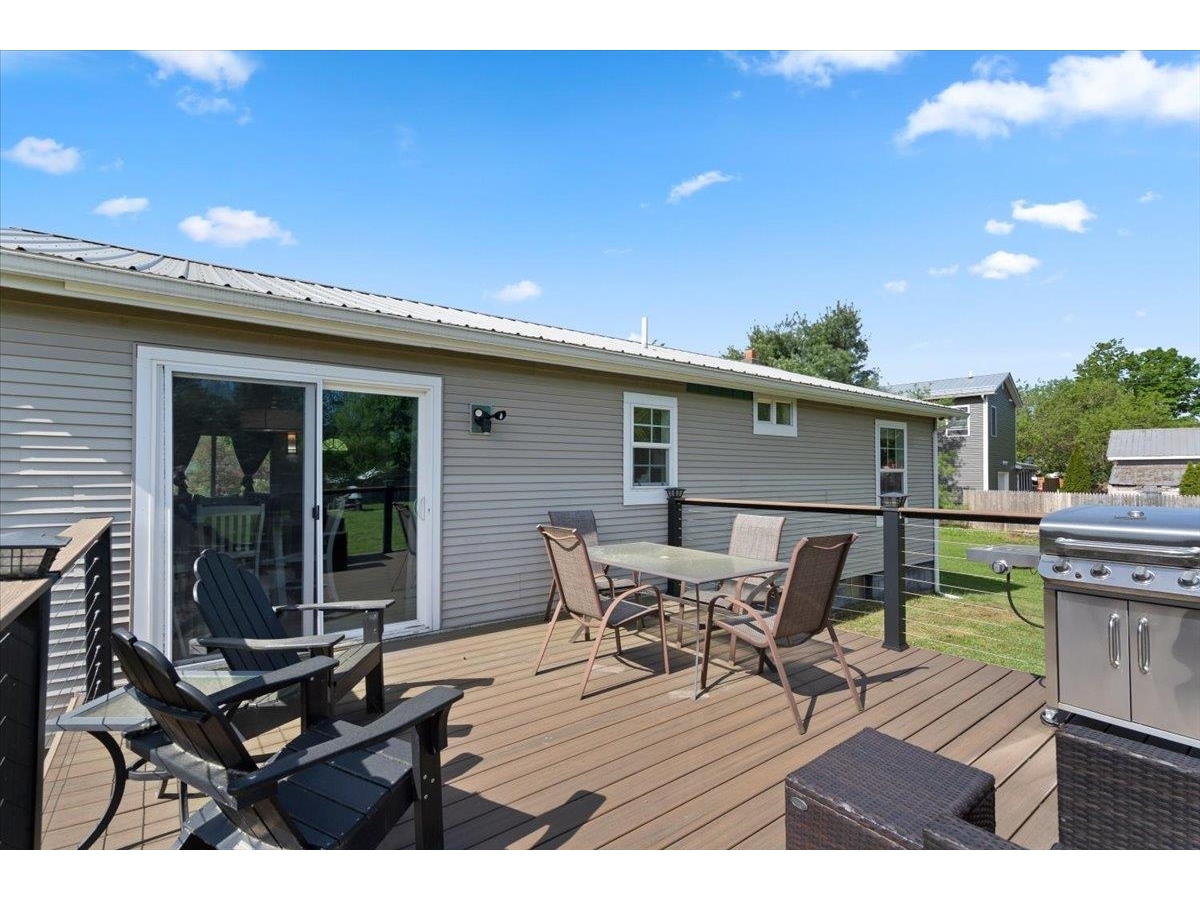 Composite Deck Overlooking Yard