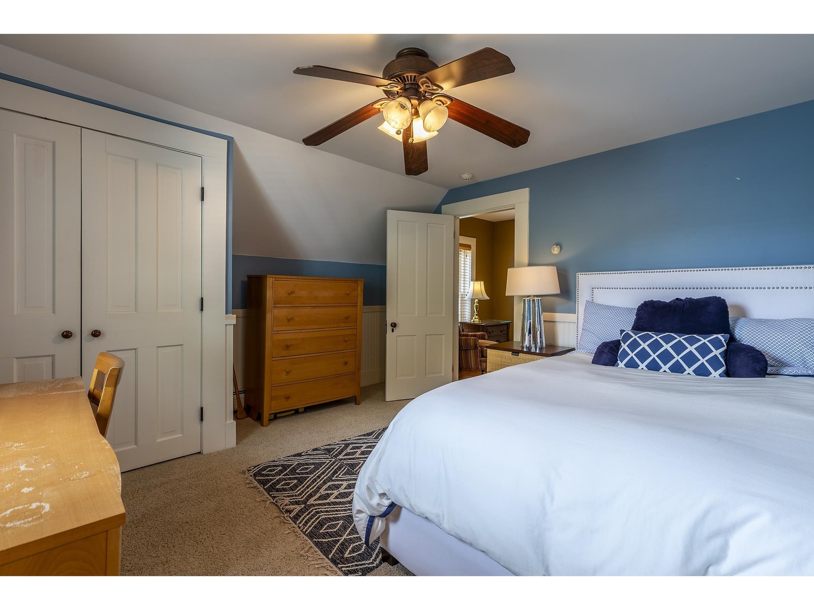 Spacious bedrooms