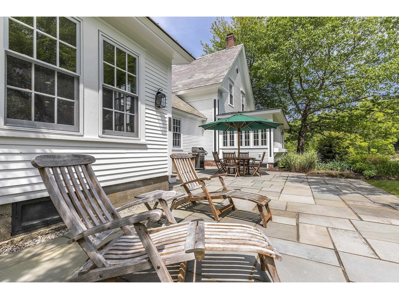 Stone patio